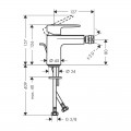 Змішувач для біде Hansgrohe VERNIS BLEND 71210000 - Фото 1